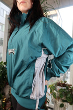 Load image into Gallery viewer, Eagles Midnight Green Windbreaker