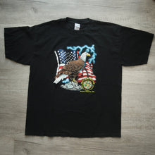 Load image into Gallery viewer, 2000s Vintage Lightening Eagle Graphic Tee
