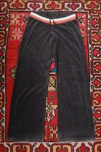 Load image into Gallery viewer, Vintage Y2K Juicy Couture Brown Velour Wide Leg Lounge Pants