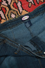 Load image into Gallery viewer, Vintage Y2K Denim Handkerchief Hem Midi Skirt