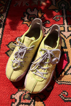 Load image into Gallery viewer, Diesel Arras Sneakers – Vintage Y2K Yellow & Lilac Suede Trainers