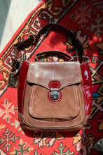 Load image into Gallery viewer, Dolce & Gabbana Miss Catch Handbag – Vintage Suede & Leather Shoulder Bag