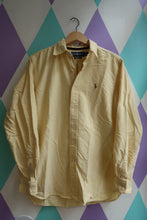 Load image into Gallery viewer, Vintage Ralph Lauren Butter Yellow Cotton Oxford Shirt