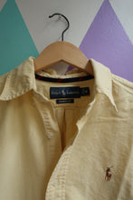 Load image into Gallery viewer, Vintage Ralph Lauren Butter Yellow Cotton Oxford Shirt