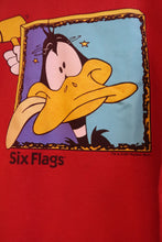 Load image into Gallery viewer, Vintage 1993 Daffy Duck Six Flags Graphic Crewneck Sweatshirt