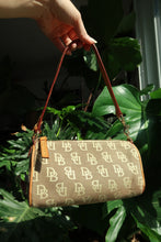Load image into Gallery viewer, Vintage Dooney & Bourke Monogram Mini Barrel Bag