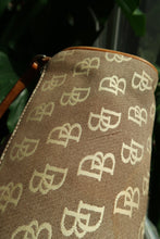 Load image into Gallery viewer, Vintage Dooney & Bourke Monogram Mini Barrel Bag