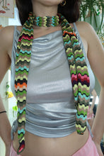 Load image into Gallery viewer, Vintage 2000s Missoni Striped Skinny Scarf – Iconic Knit Stripe