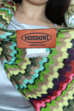 Load image into Gallery viewer, Vintage 2000s Missoni Striped Skinny Scarf – Iconic Knit Stripe