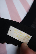 Load image into Gallery viewer, Vintage 1980s Victoria’s Secret Gold Label Black Lace Bustier Corset Top