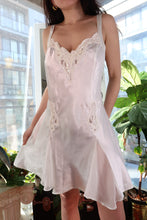 Load image into Gallery viewer, Vintage 90s Victoria’s Secret White Satin Lace Slip Dress
