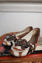 Load image into Gallery viewer, Vintage Zebra Print Calf Hair Leather Loafers