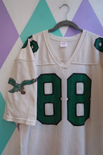 Load image into Gallery viewer, Men's vintage 90s Philadelphia Eagles #88 NFL mesh football jersey by Elektra Vintage, featuring team logo and classic mesh design.