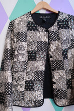 Load image into Gallery viewer, Vintage Silk Quilted Patchwork Jacket