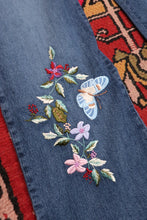 Load image into Gallery viewer, Vintage 2000s Butterfly Embroidered Denim Jeans