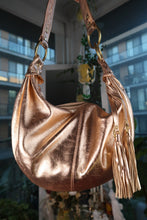 Load image into Gallery viewer, NWT Vintage Banana Republic Lambskin Slouchy Hobo Shoulder Bag
