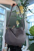 Load image into Gallery viewer, Vintage Italian Leather Hobo Saddle Bag