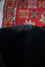 Load image into Gallery viewer, Vintage Via Spiga Black Leather Square Toe Boots