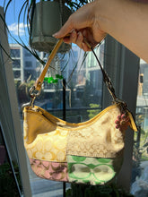 Load image into Gallery viewer, Vintage Patchwork Multicolor Coach Shoulder Bag