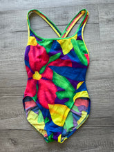 Load image into Gallery viewer, 90s Vintage Bold Floral One Piece Swimsuit

