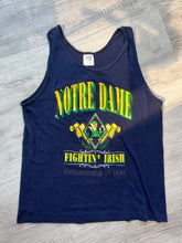Load image into Gallery viewer, Vintage Notre Dame Fighting Irish Tank Top
