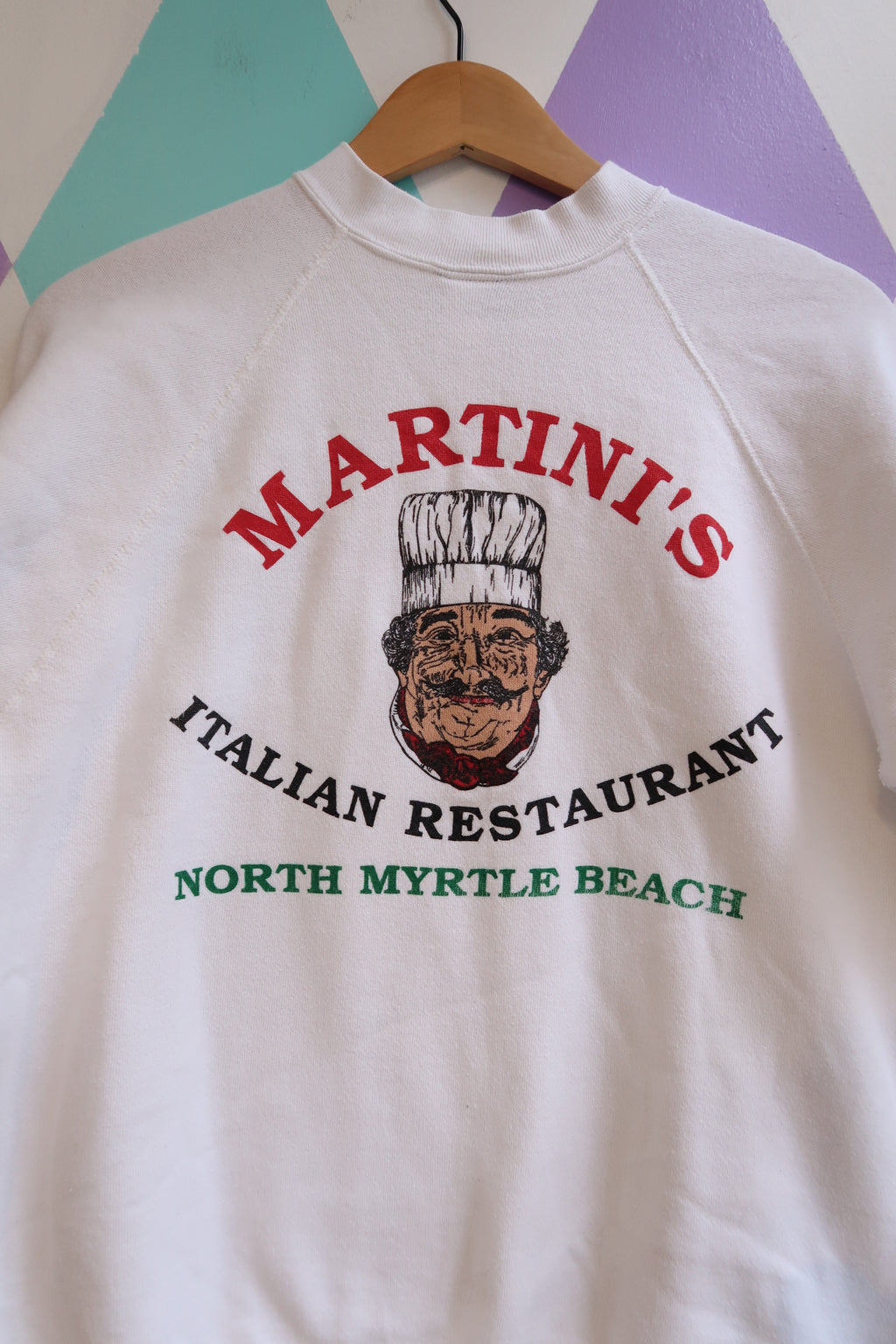 Vintage Martini’s Italian Restaurant Sweatshirt — North Myrtle Beach