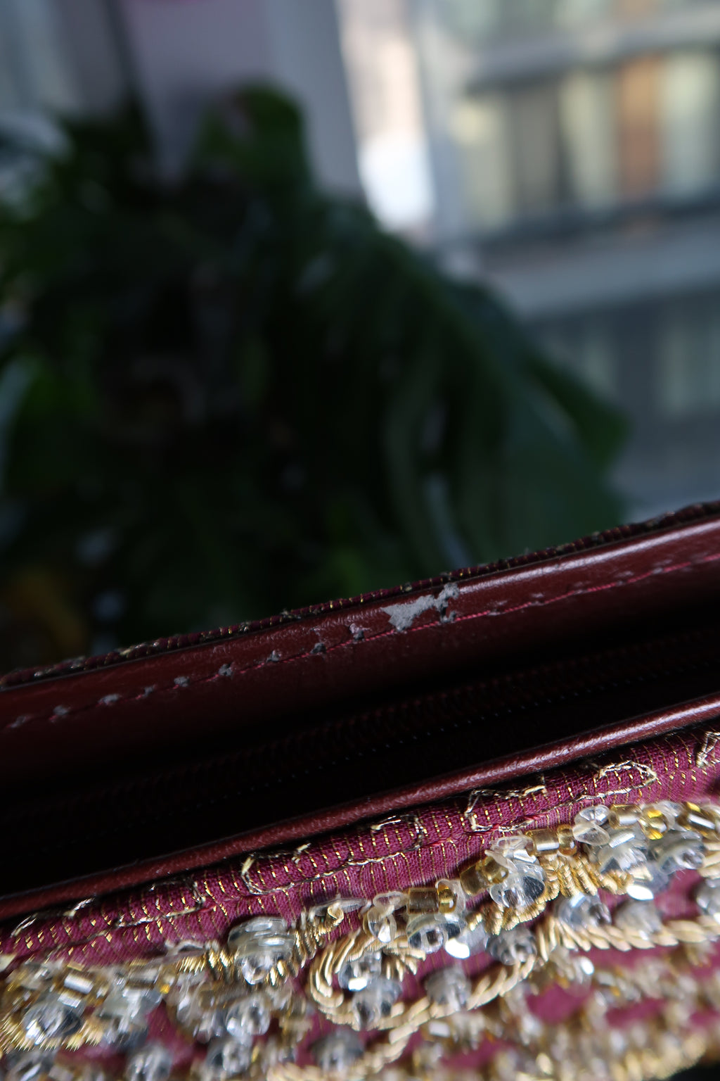 Vintage Beaded Shoulder Bag
