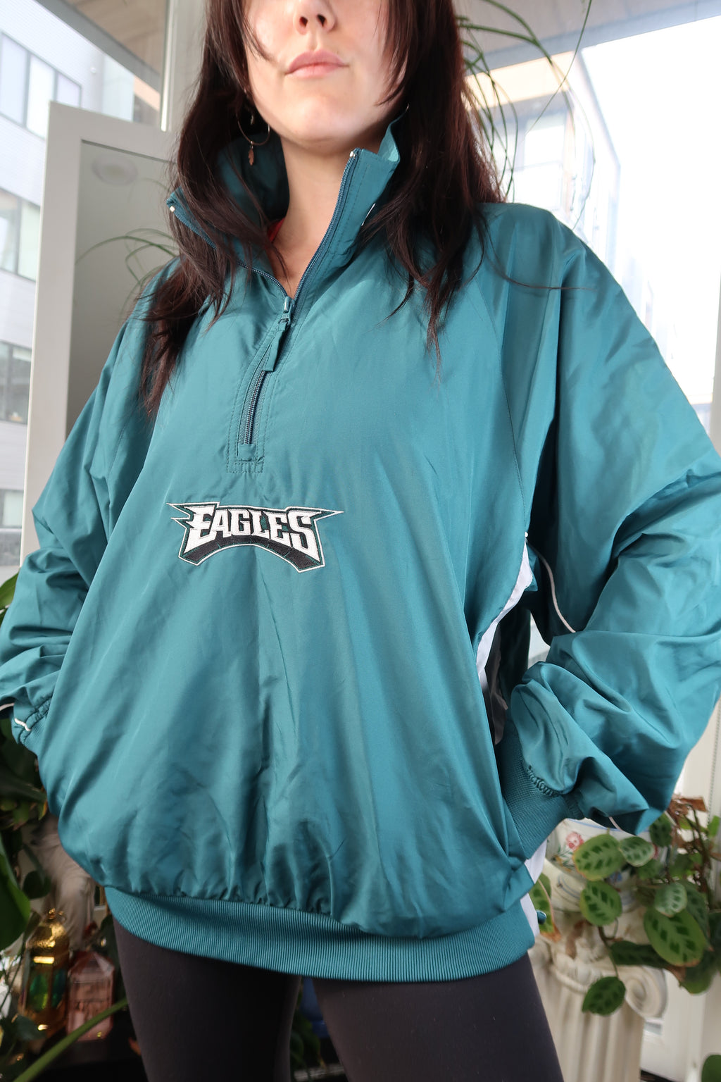 Eagles Midnight Green Windbreaker