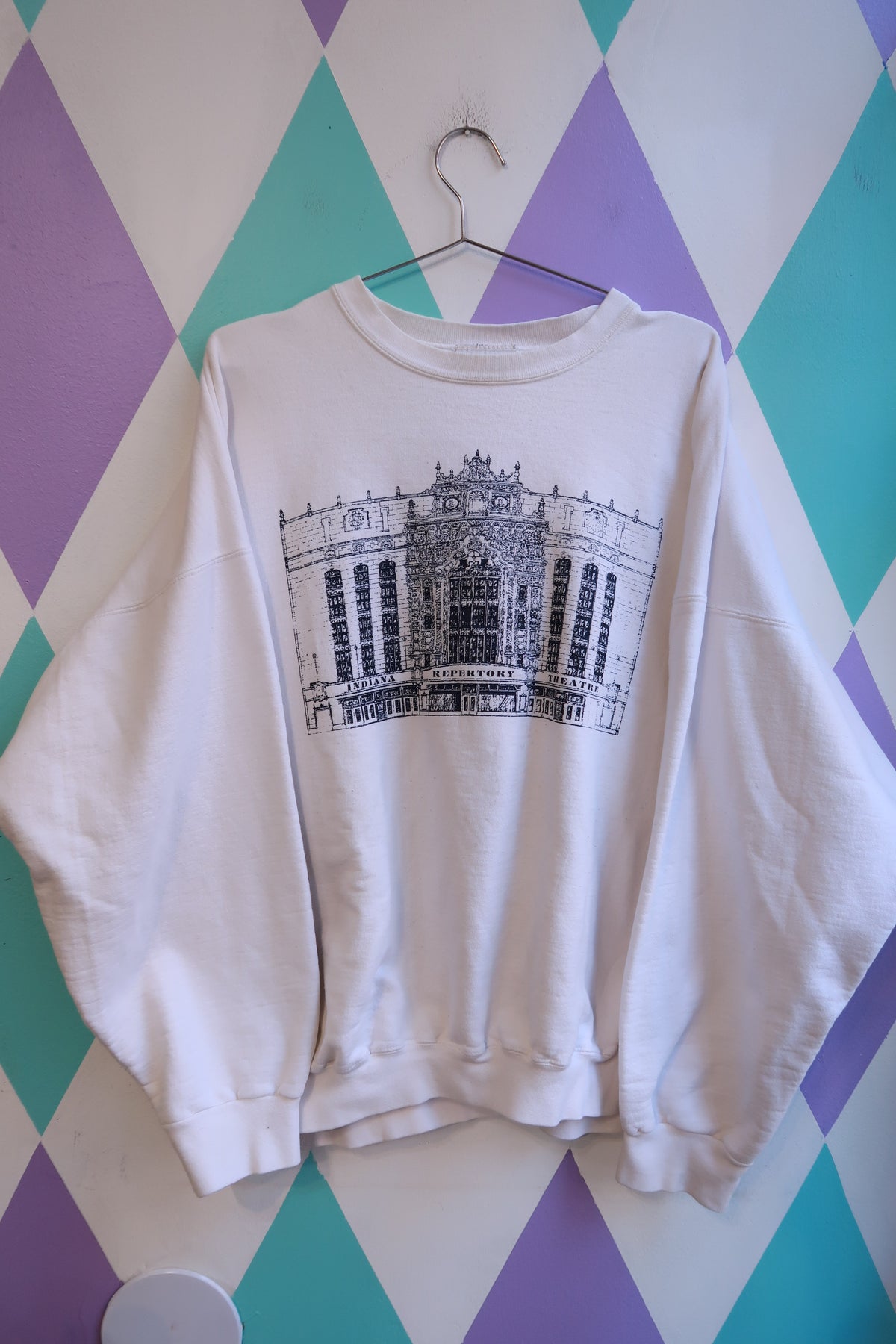 Vintage 90s Indiana Repertory Theatre Graphic Sweatshirt