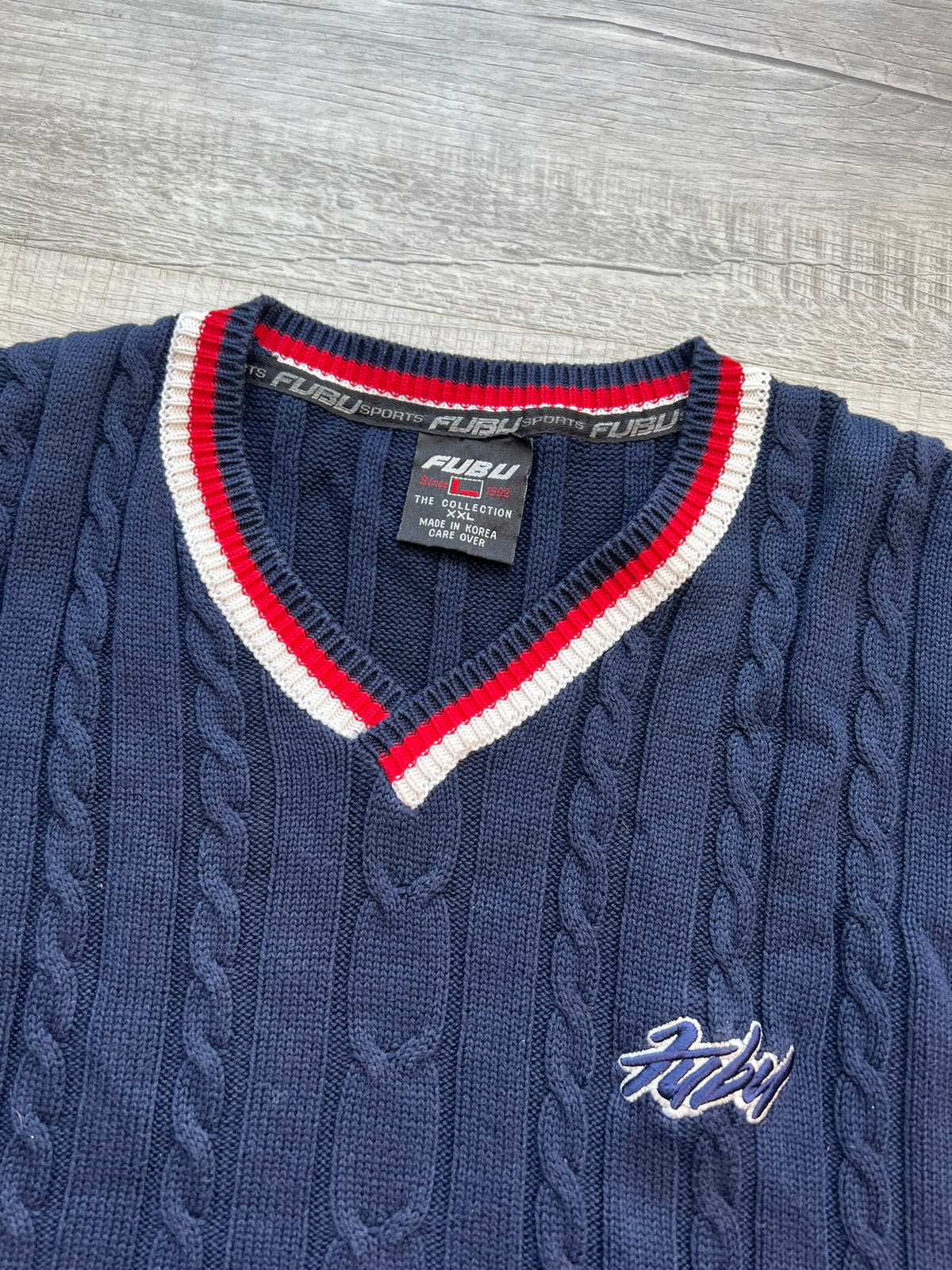 90s Vintage Fubu Sweater Vest - Elektra Vintage