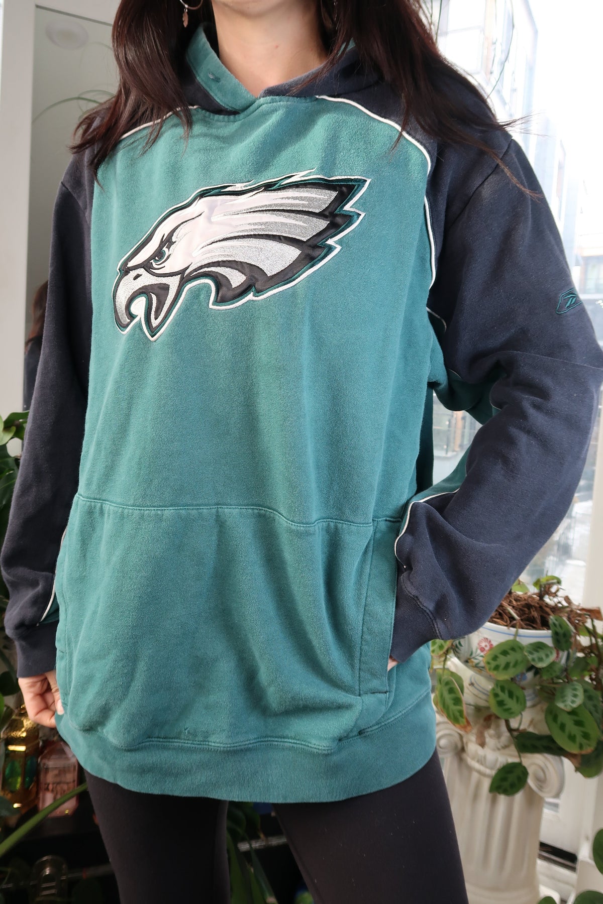 Vintage 2000s Eagles Two Tone Hoodie
