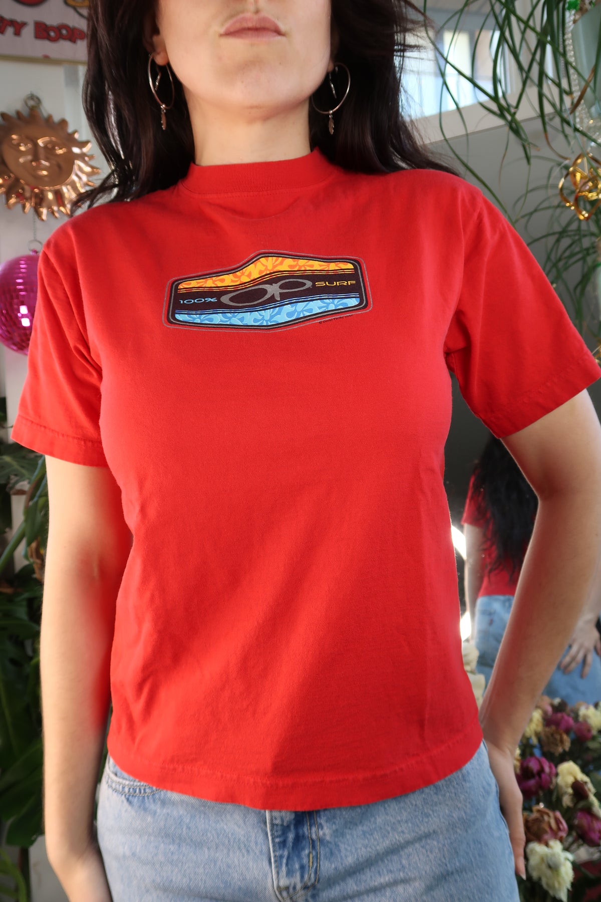 Vintage 2000s Red Op T Shirt