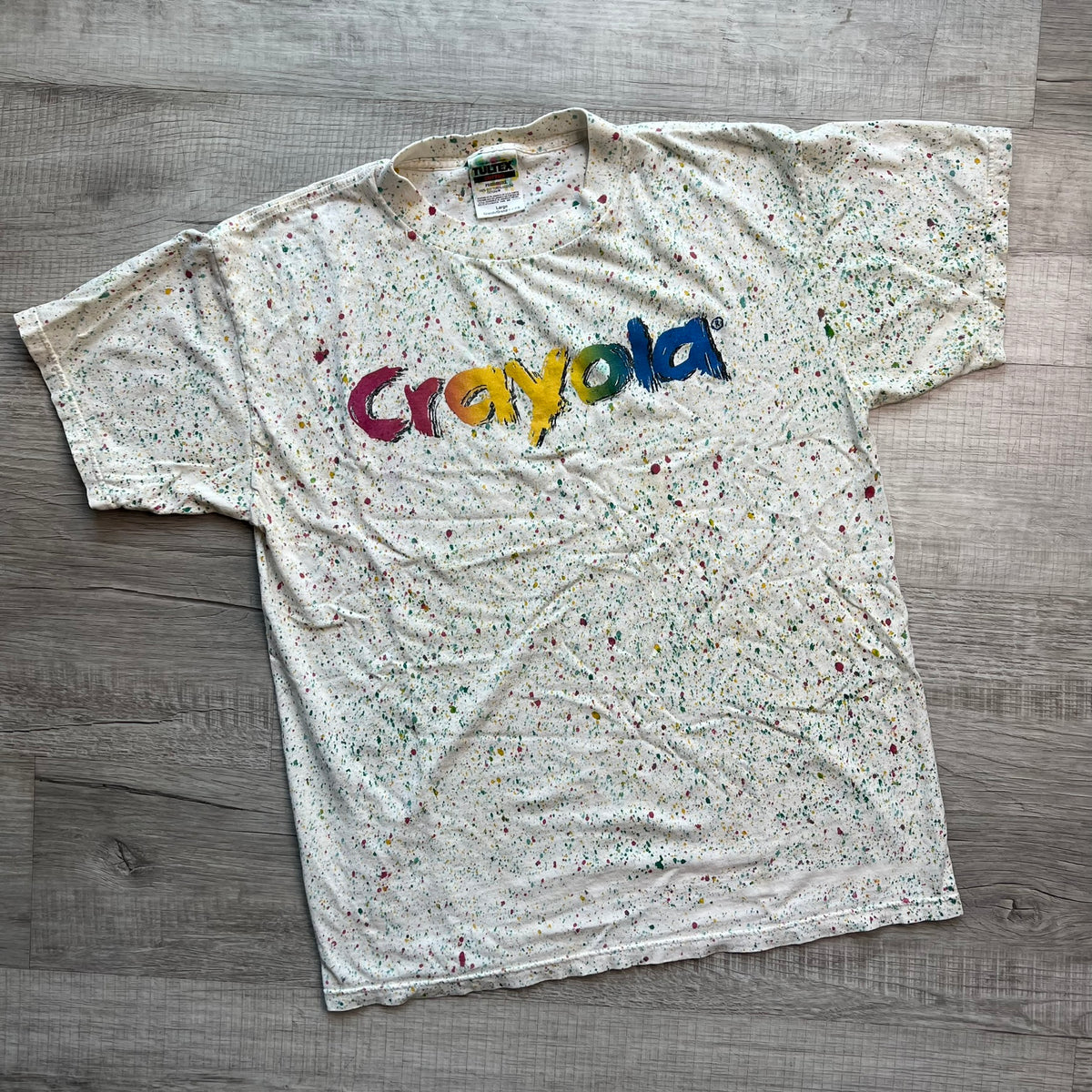 90s Vintage Crayola Graphic Tee - Elektra Vintage