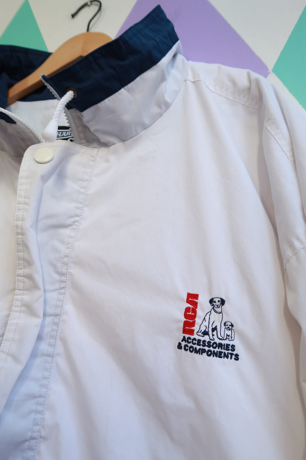 Vintage 80s RCA Accessories & Components windbreaker jacket - Elektra Vintage