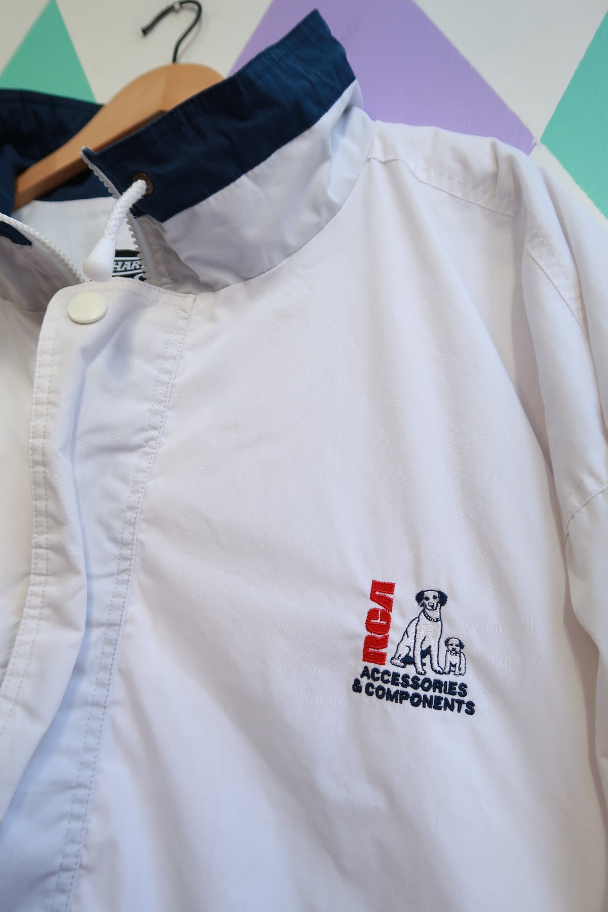 Vintage 80s RCA Accessories & Components windbreaker jacket - Elektra Vintage