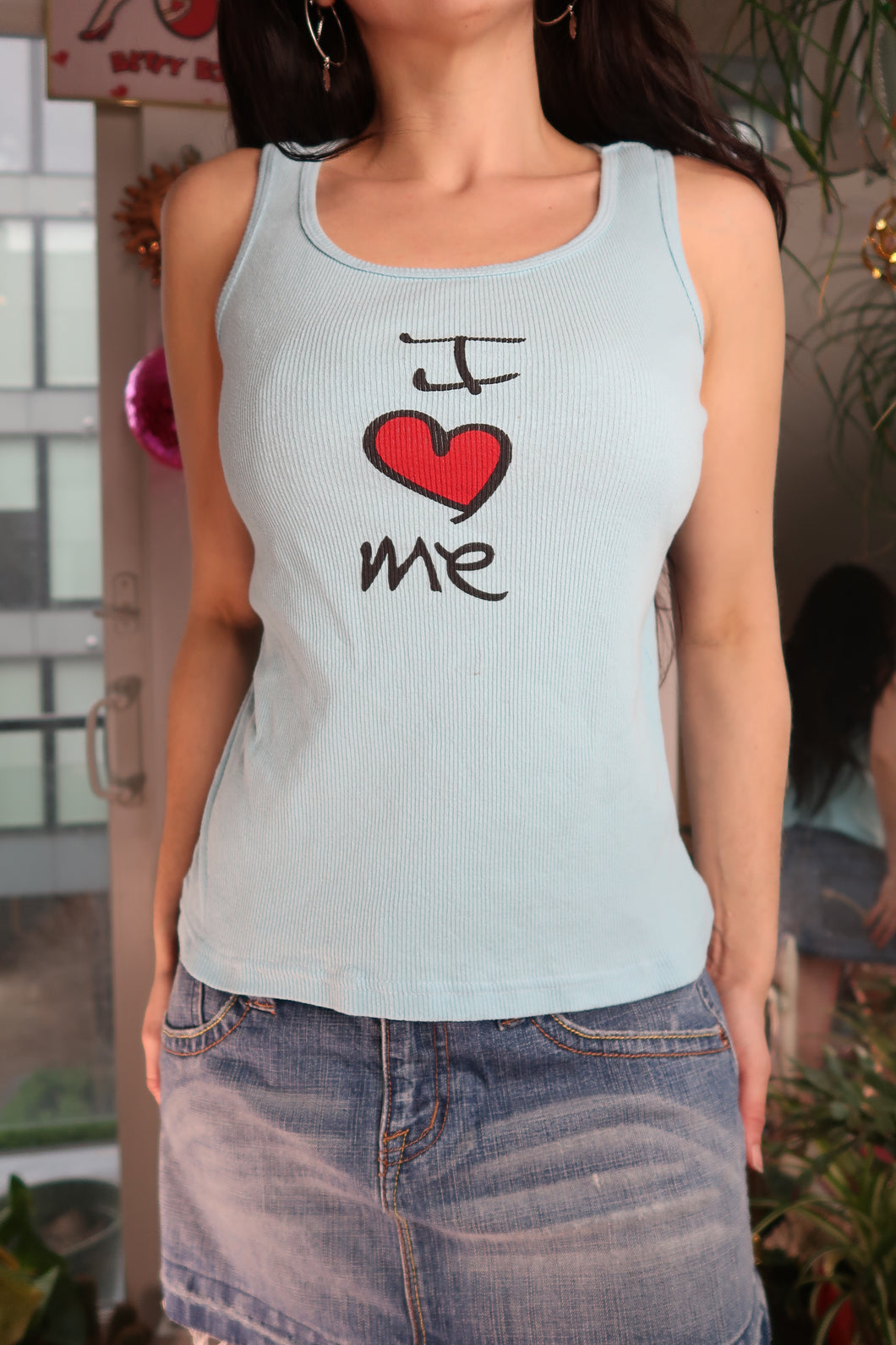 Vintage 2000s I Heart Me Tank Top