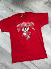 Load image into Gallery viewer, Vintage University of Wisconsin Badgers Graphic Tee
