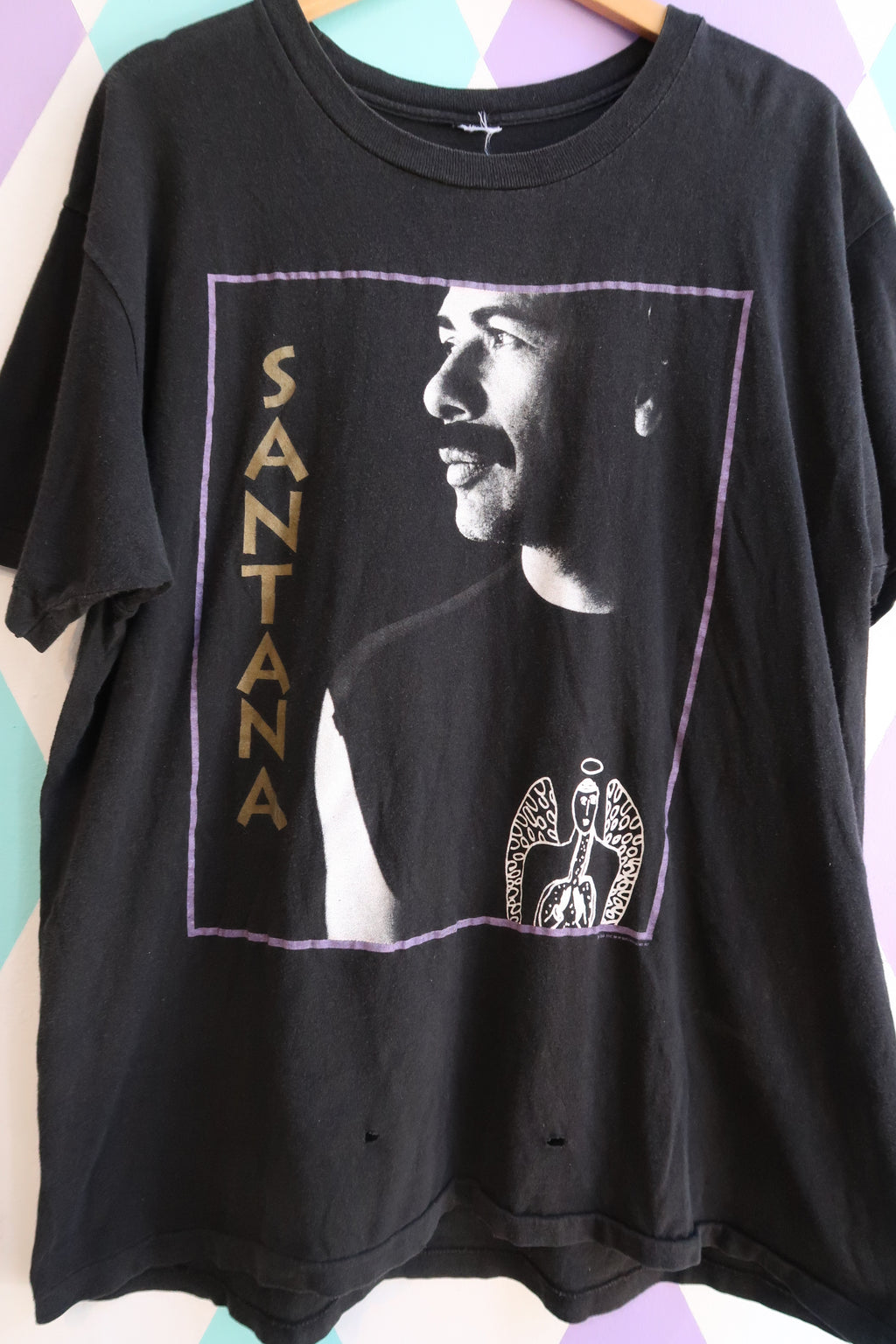 Vintage 1991 Santana Tour Tee – Single Stitch