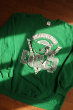 Load image into Gallery viewer, Vintage 90s Philadelphia Eagles Sweatshirt – Green NFL Crewneck Pullover
