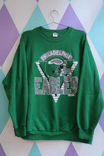 Load image into Gallery viewer, Vintage 90s Philadelphia Eagles Sweatshirt – Green NFL Crewneck Pullover
