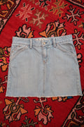 Vintage 2000s Gap Light Wash Denim Skirt - Elektra Vintage