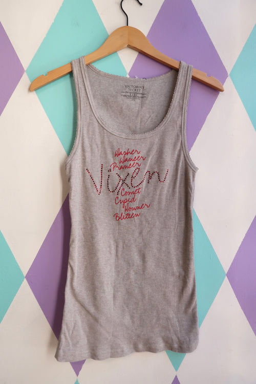 2000s Victoria’s Secret “Vixen” Rhinestone Tank Top
