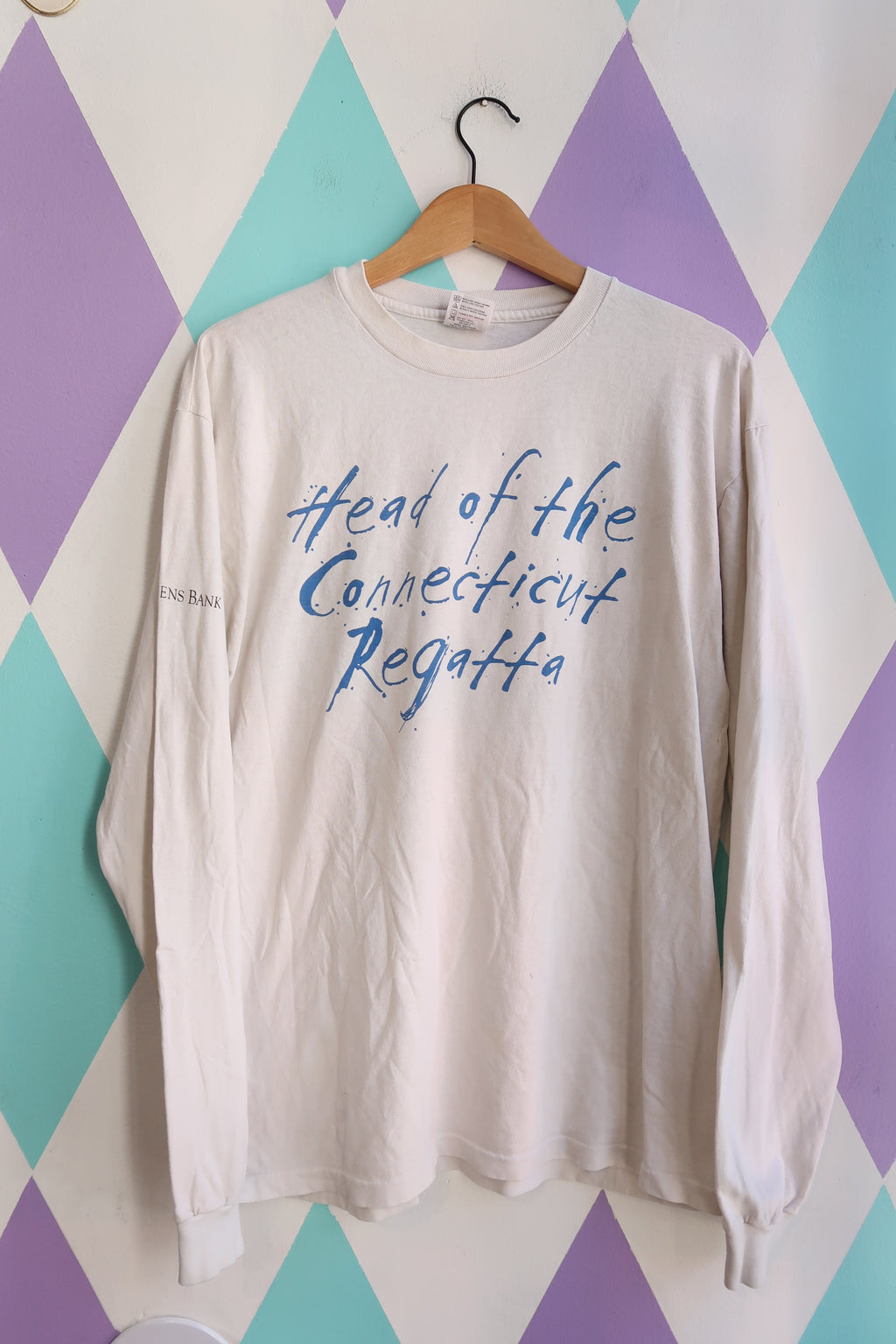 Vintage 80s “Head of the Connecticut Regatta” Long Sleeve Tee