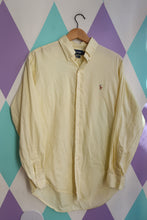 Load image into Gallery viewer, Vintage Ralph Lauren Yarmouth Button-Down – Pale Yellow
