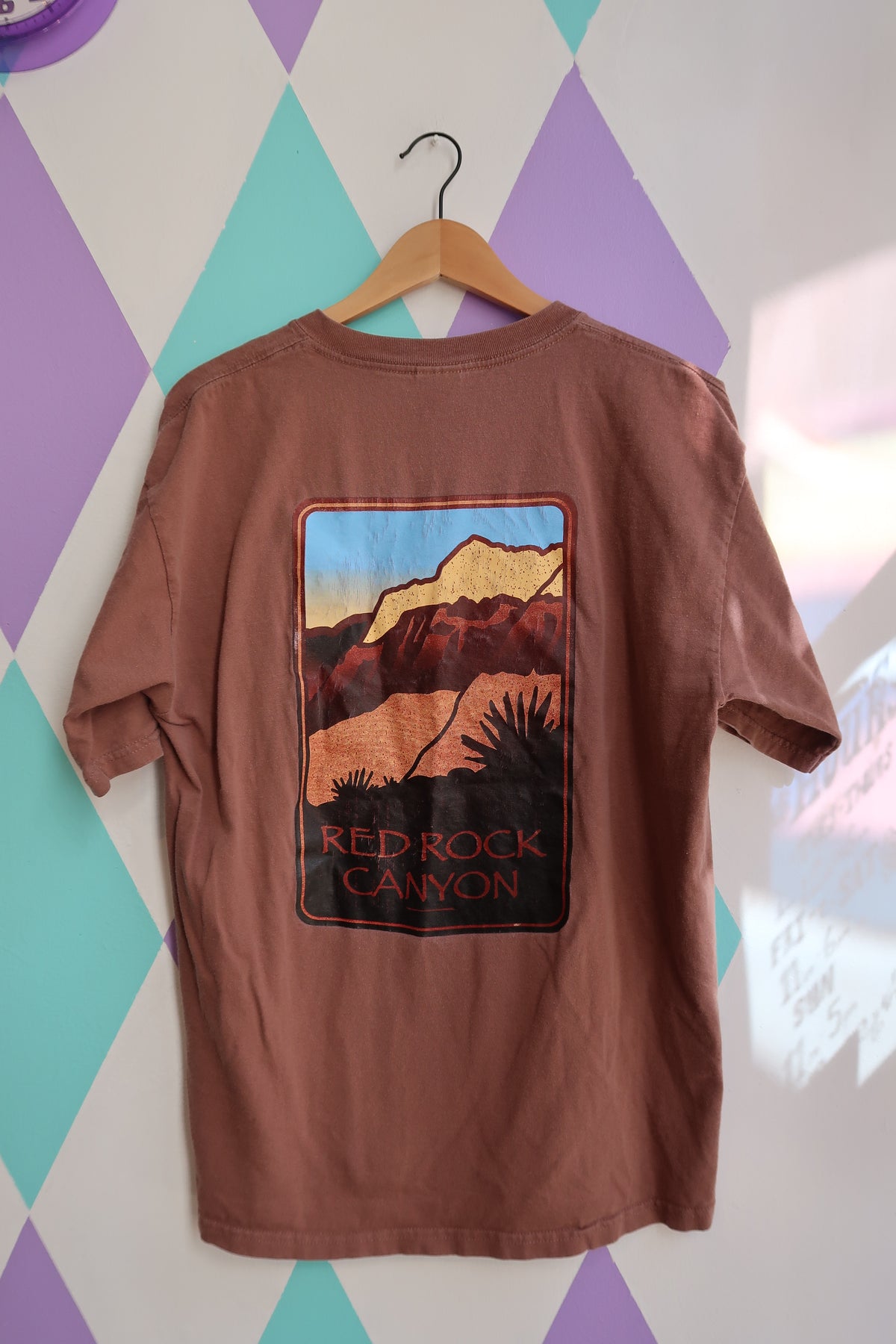 Vintage 2000s Red Rock Canyon Graphic Tee - Elektra Vintage