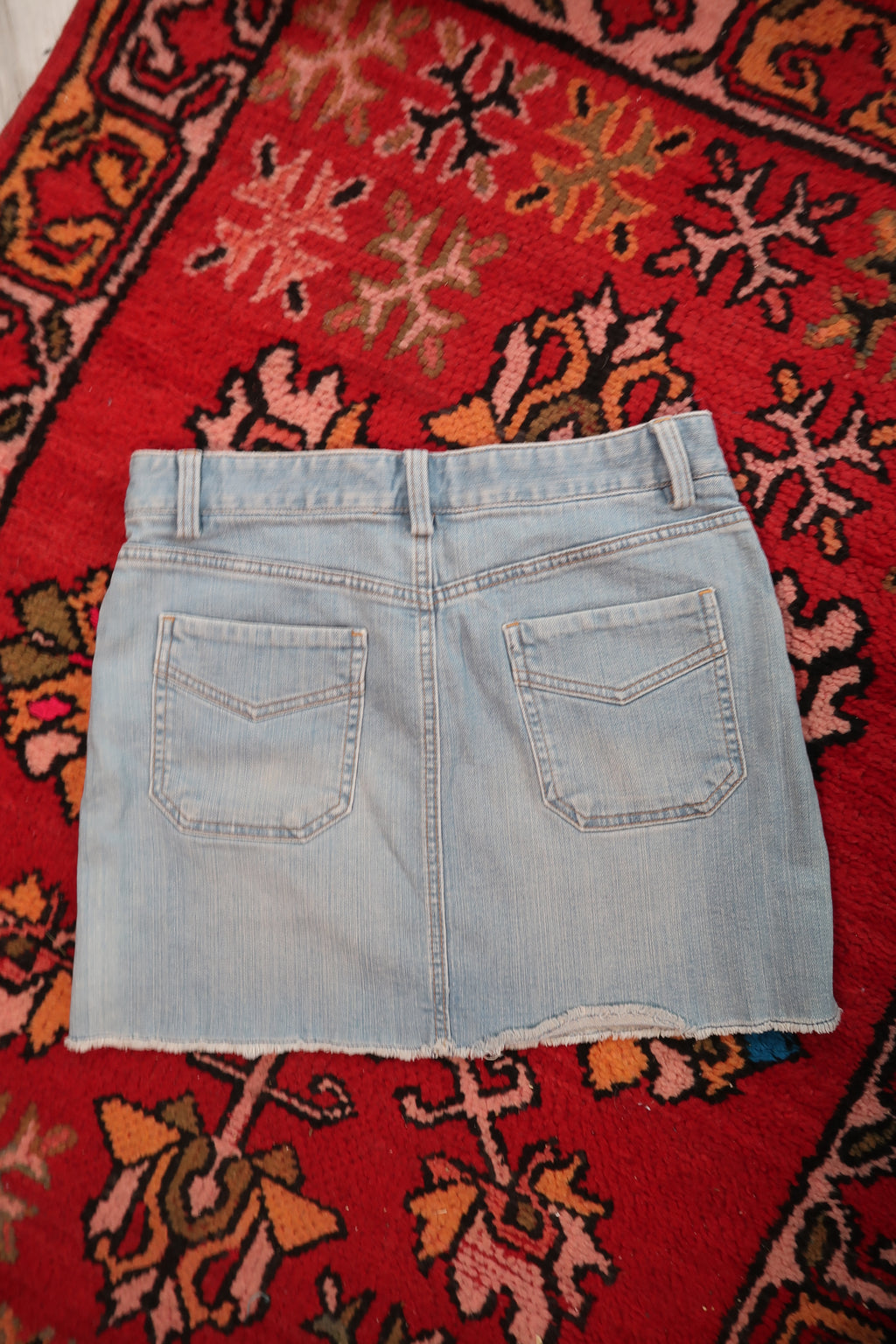 Vintage 2000s Gap Light Wash Denim Skirt - Elektra Vintage