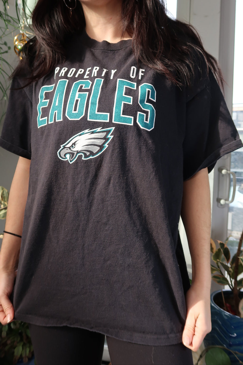 Vintage 2000s Property of Eagles Graphic Tee