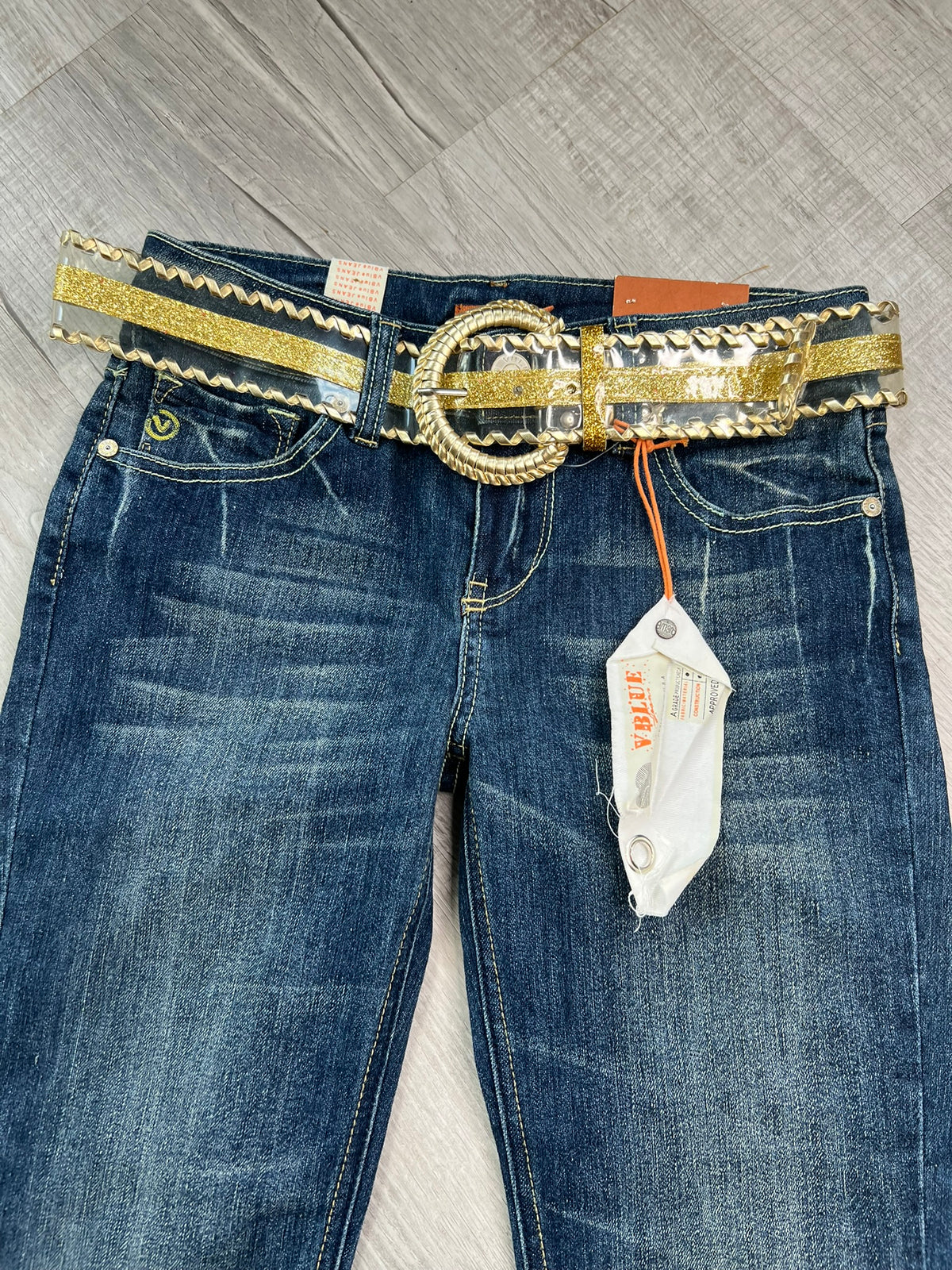 NWT 2000s Vintage Bootcut Low Rise Jeans by V Blue - Elektra Vintage