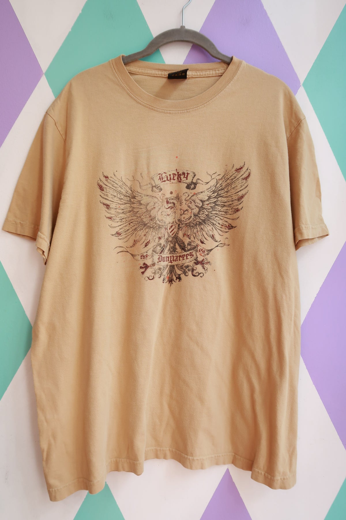 Vintage 2000s Lucky Brand Eagle Graphic T-Shirt