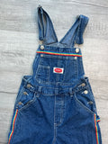 90s Vintage Revolt Rainbow Denim Overalls - Elektra Vintage